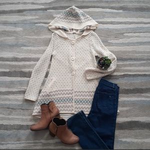 Free People - A-Frame Wool Blend Cardigan